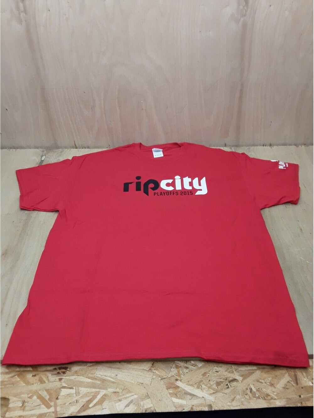 Portland Trail Blazers XL T-Shirt Rip City Playoffs 2015 Moda / Toyota